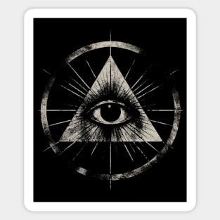 The All-Seeing Eye Sticker